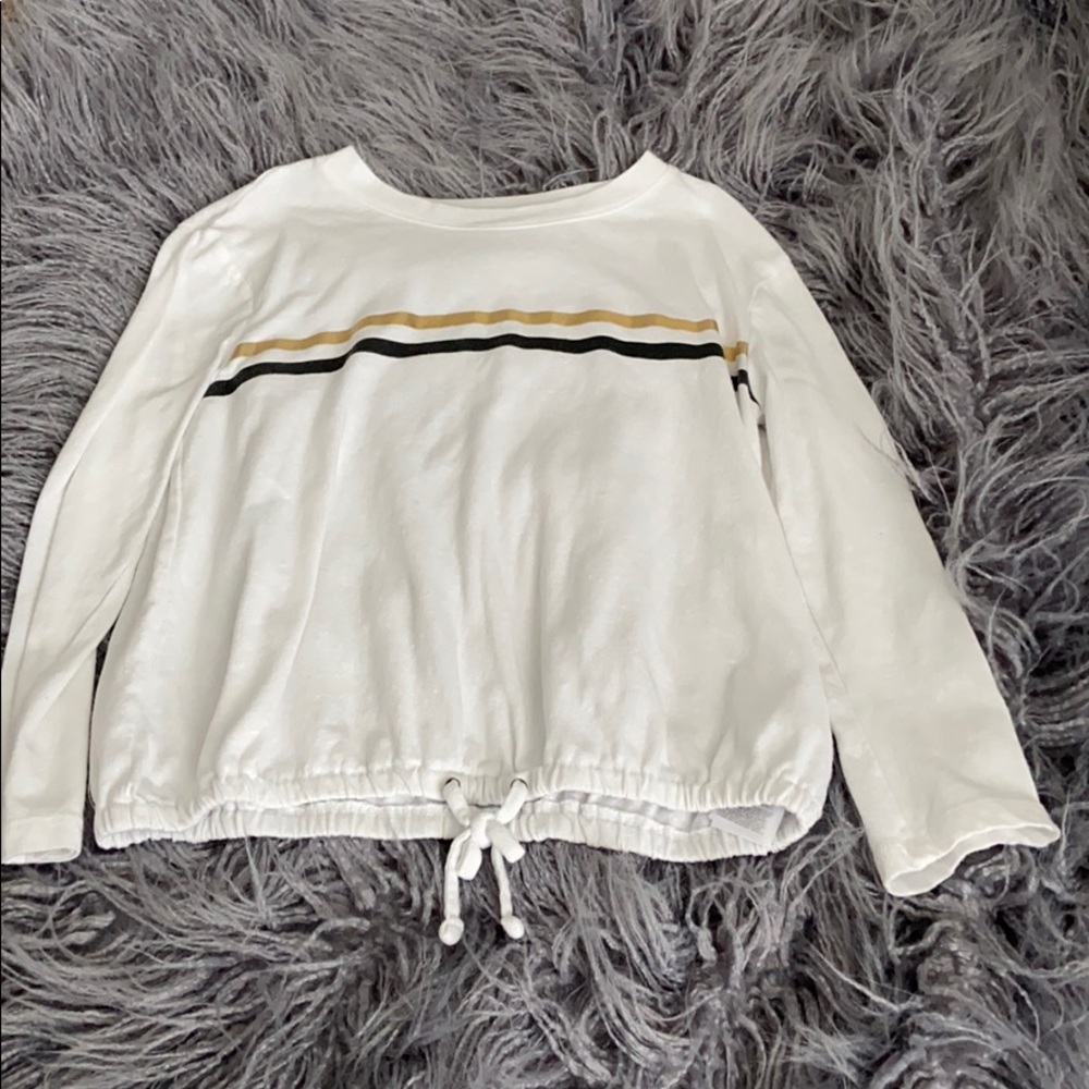 Girls Long Sleeve Stripped Shirt